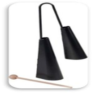 Kids Double Cowbell Instrument Toy