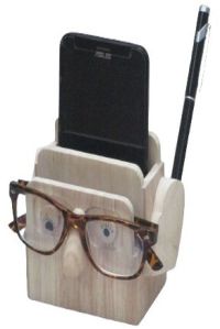 Wooden Designer Pen Stand