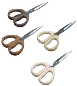 Wooden Handle Scissor