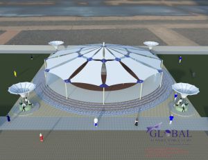 Membrane Tensile Structure