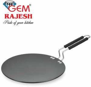 11 Inch 5 Mm Hard Anodised Tawa