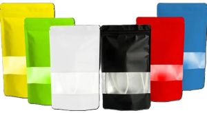 Laminated Stand Up Window Pouch for Packaging