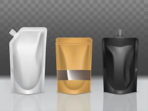 Laminated Stand Up Window Pouch for Packaging