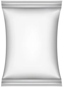 Plain White Packaging Stand Up Pouches