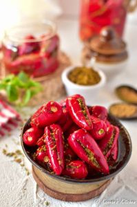 Homemade Red Chilli Pickle