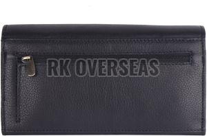 Ladies Black Leather Wallet