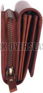 Ladies Brown Leather Wallet