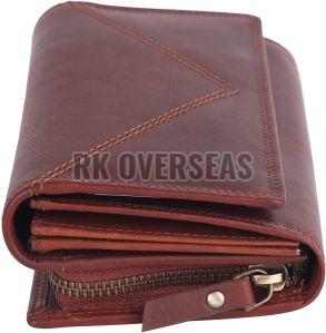 Ladies Brown Leather Wallet