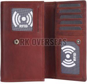 Ladies Brown Leather Wallet