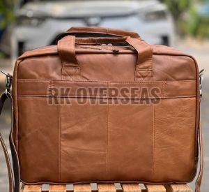 Brown Original Leather Laptop Bag