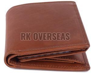 Mens Hunter Plain Brown Leather Wallet