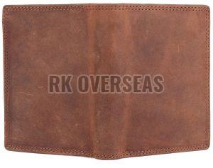 Mens Bi Fold Premium Hunter Leather Wallet