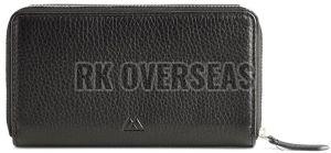 Lades Black High Quality Leather Wallet