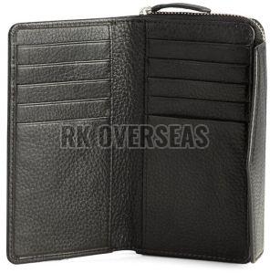Lades Black High Quality Leather Wallet