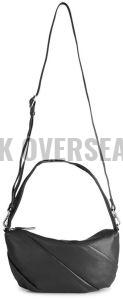 Ladies Designer Black Leather Shoulder Bag