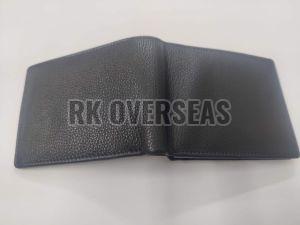 Mens Napa Black Leather Wallet