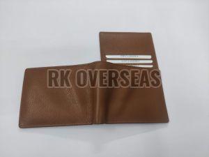 Mens Napa Brown Leather Wallet