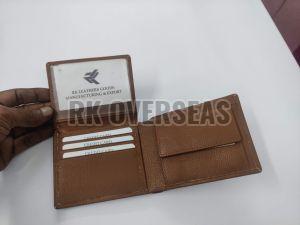 Mens Napa Brown Leather Wallet