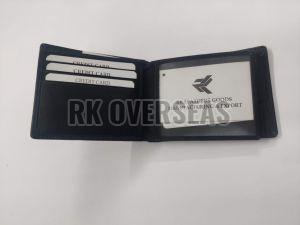 Mens Napa Black Leather Wallet