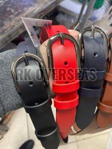 Multicolor Pure Leather Belt