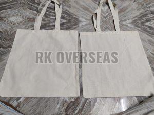 Plain Cream Canvas Cotton Tote Bag