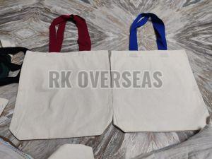 Plain Cream Canvas Cotton Tote Bag