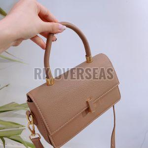 Ladies Brown Leather Handbag