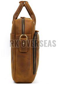 Brown Leather Laptop Bag