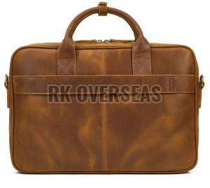 Brown Leather Laptop Bag