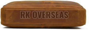 Brown Leather Laptop Bag