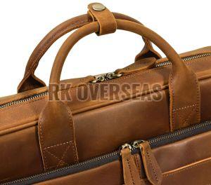 Brown Leather Laptop Bag