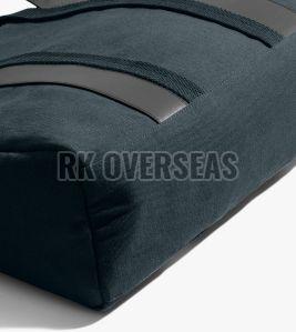 Dark Green Cotton Canvas Tote Bag