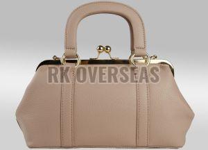 Ladies Beige Party Wear Clutch Bag