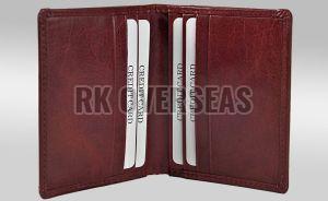 Mens Leather Credit Card Holder