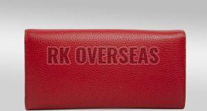 Ladies Red Leather Wallet