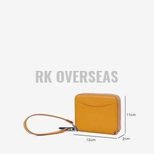 Ladies Yellow Leather Wallet