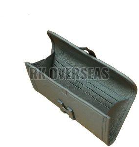 Ladies Designer Pista Green Leather Wallet