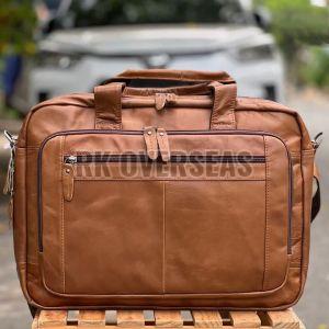 Brown Original Leather Laptop Bag