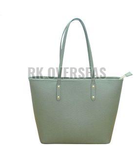 Olive Green Ladies Leather Handbag