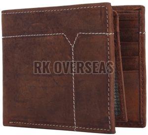 Mens Hunter Brown Leather Wallet