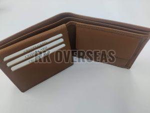 Mens Napa Brown Leather Wallet
