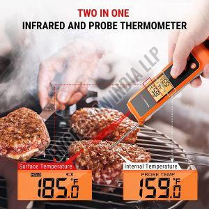 2in1 Digital Infrared and Probe Food Thermometer