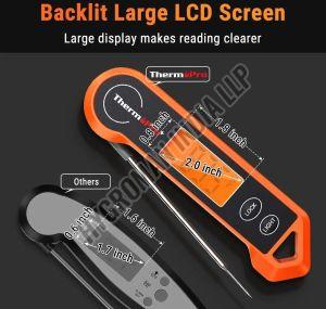 Digital Waterproof Foldable Food Thermometer