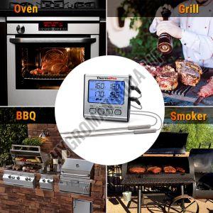 Digital Dual Wired Probe Food Thermometer