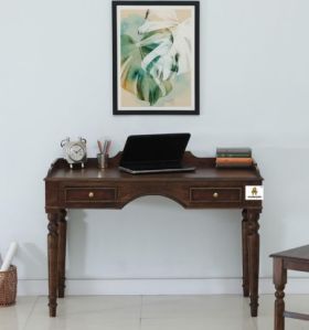 WALDRA STUDY TABLE (WALNUT FINISH)