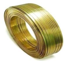 Flat Brass Wire