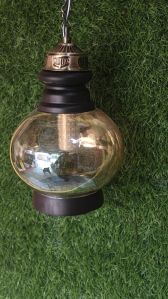 Gold Luster Glass Pendent Light