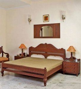Wooden Bed