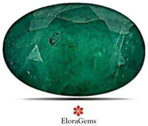 emerald maragadham 6x4 mm stone