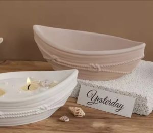 Bay Boat Concrete Jar